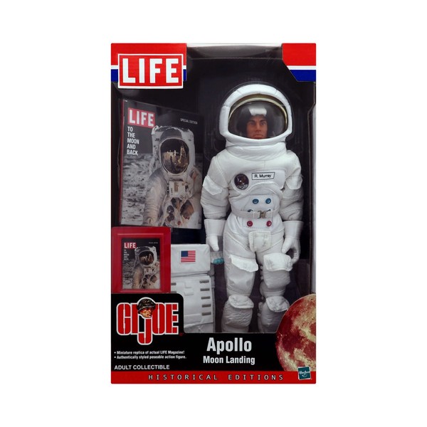 2002 G.I. Joe ASTRONAUT 12" Apollo Moon Landing Life Magazine