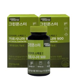 Green Monster 그린몬스터 다이어트 스페셜2 가르시니아 900 900mg 112정 2통 GT