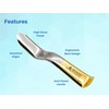 ARTMAN INSTRUMENTS 3PCS Minnesota Cheek Retractor Gold Plated Smooth Curves