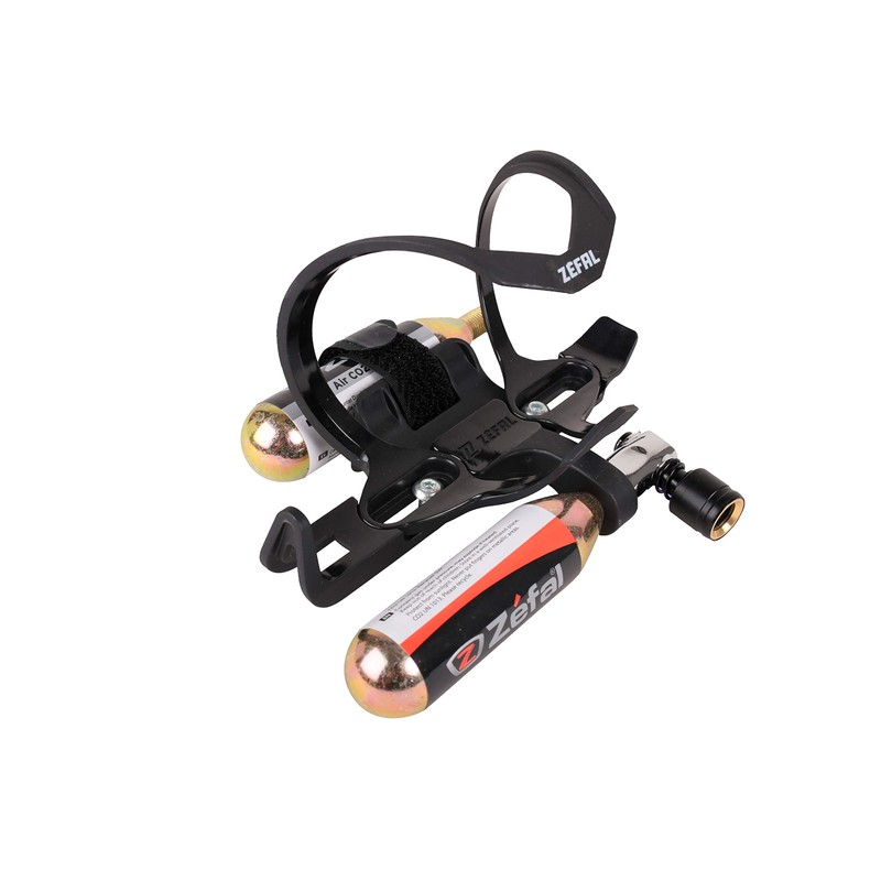 Zéfal Pulse Z2i Co2 Kit Bottle Holder, Black, Universal