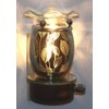 Night Light Silver Leaf Aroma Oil Warmer Plug in Lamp_JEB