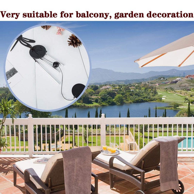 Small Dragonfly Windchimes Chimes Hanging wind chimes Fengshui Ornament Used