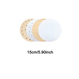 100pcs Air Fryer Paper Liners, Air Fryer Accessories, Disposable Air Fryer Paper Liners for Oven, 15cm