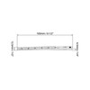 QWORK Taper Gauge Gap Gage Welding Wedge Feeler Gauge Gap