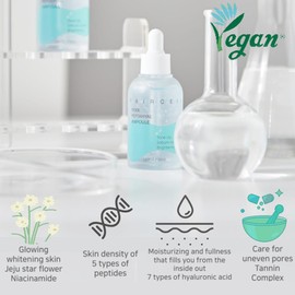 faircell Peptide Hyaluronic Acid Ampoule | Deep Hydration Serum for Smooth Radiant Skin | Lightweight Fast-Absorbing K-Beauty Essence | 30ml