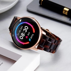 Resin Replacement Watch Band, Men's, Women's, Transparent, Lightweight, Sweatproof, Stylish, 3 Sizes, 0.7, 0.8, 0.9 inches (18, 20, 22 mm), 14 Colors Available, 18mm, Resin, na