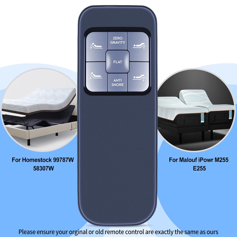 RETROSUN Replacement Remote Control for Homestock 99787W 58307W, for Malouf