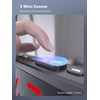 Projection Alarm Clock for Bedroom,Digital Clock with 350° Rotatable Projector,5-Level