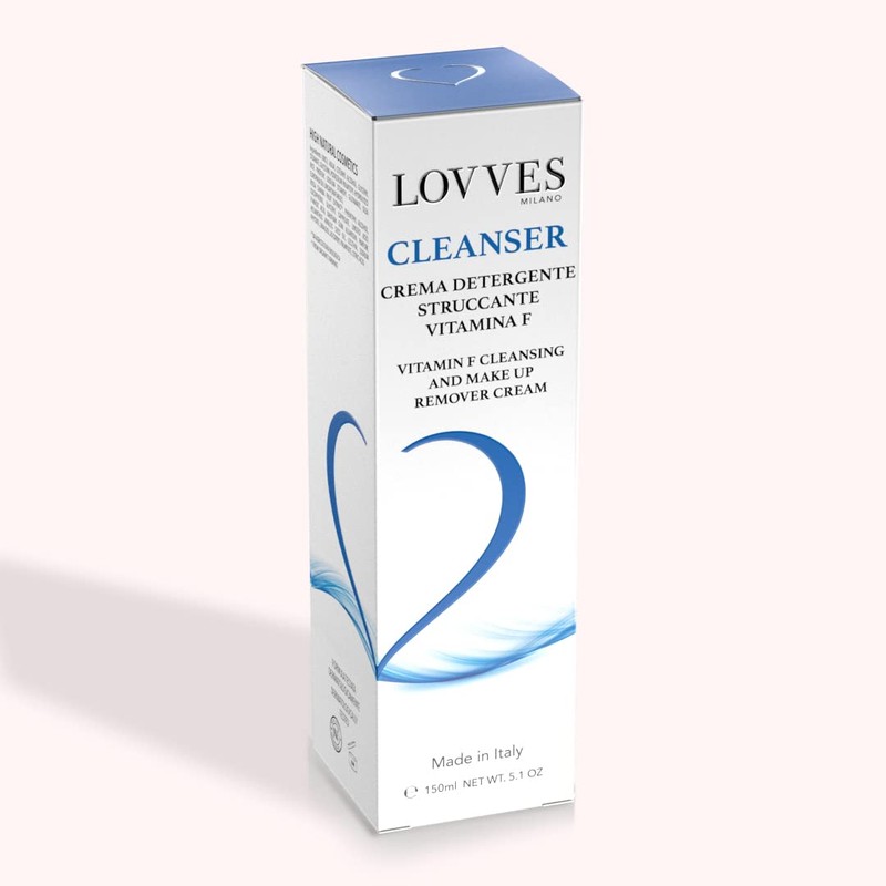 LOVVES High Natural Cosmetics, Cleansing Cream, Makeup Remover, Cleanser with