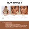 A 3-in-1combining Foundation Stick Beauty Balm Serum Boosted Skin Tint,Solid