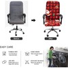 ACOFRR Chritmas Office Chair Covers Universal Protective Stretchable Slipcover for