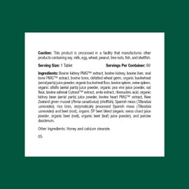 Standard Process Inc. Feline Renal Support - Cat Supplement to Support Kidney & Urinary Health, Cat Supplies with Whole-Food Based Ingredients, Feline Supplement to Aid Kidney Function - 90 Tablets