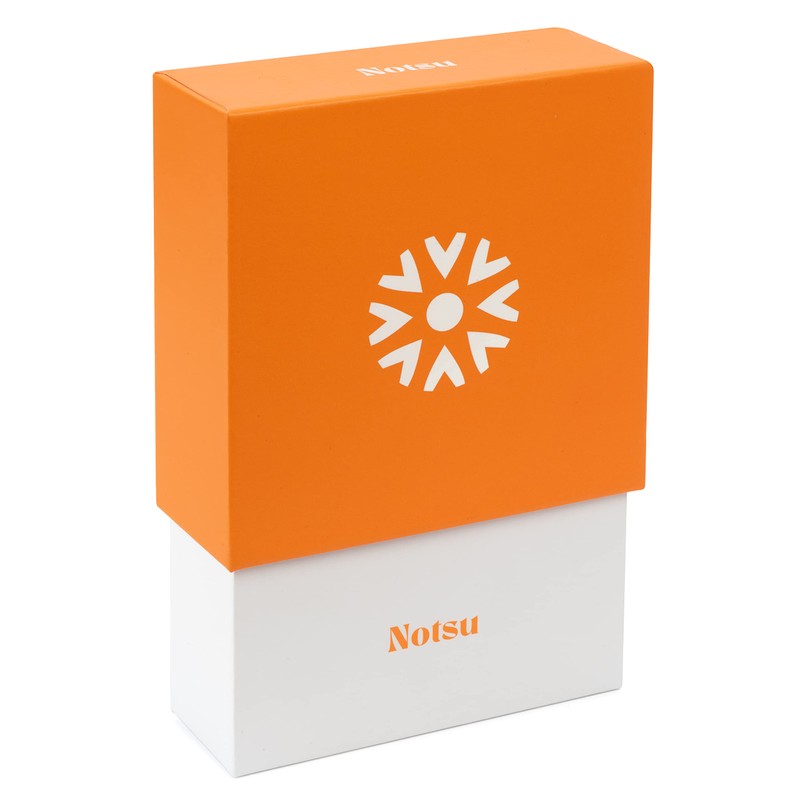 Notsu to Do List Index Card Box w/ 50 Vertical