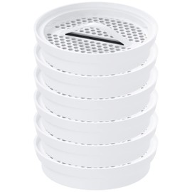 Wessper Water Filter Pack of 6, Filter Disc Replacement for Brita Classic Carafes, Filter Cartridge 58 mm x 15 mm, Ncht Gwebte Activated Carbon, Microparticles, Reduction of Chlorine and Heavy Metals