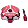 Tusk Billet Aluminum Gas Cap, Clarke Fuel Tanks Red Machined