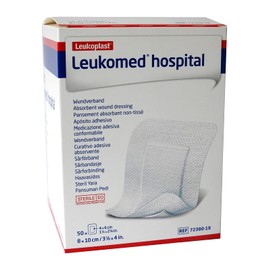 Leukomed Sterile Plasters 8 x 10 cm Pack of 50