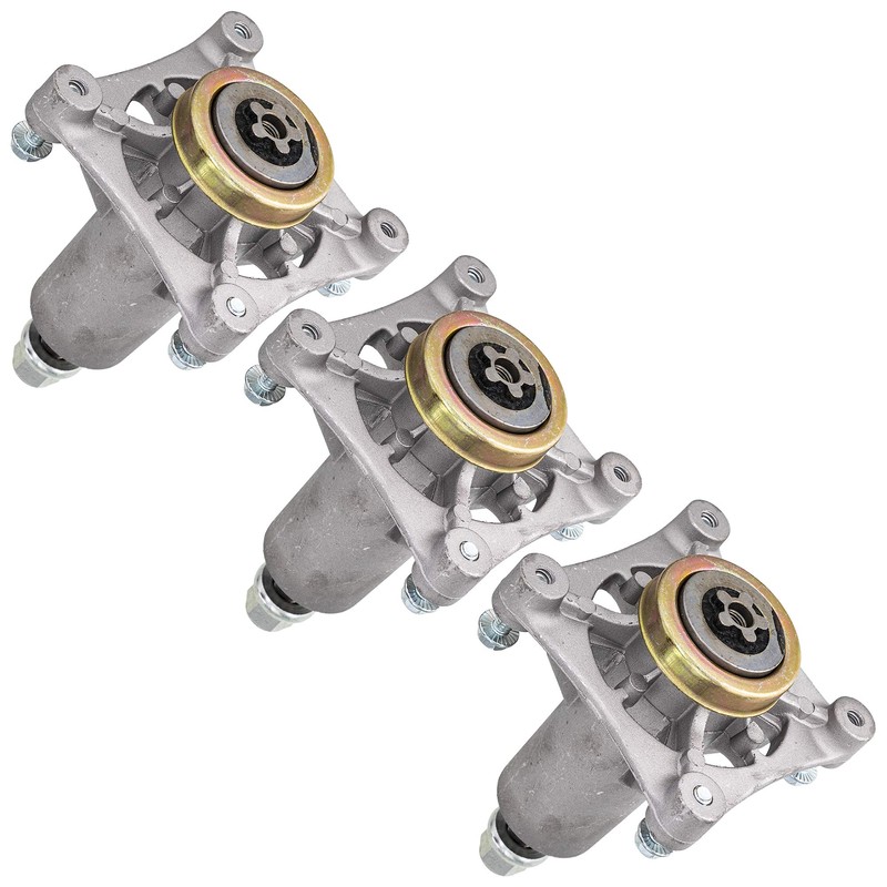 8TEN Deck Blade Spindle Belt Kit Combo Set for Husqvarna