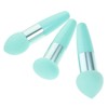 WOONEKY 3pcs Travel Makeup Pens Versatile Cosmetic Sponge Brushes for
