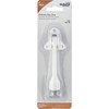 National Hardware V238 4" Kickdown Door Stops in White