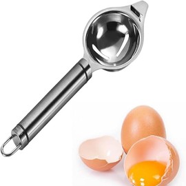 Little Syohe 304 Stainless Steel Egg Yolk and Egg White Separator Egg White Separator Egg Suction Filter Egg Filter Egg Separator Egg Automatic Mesh Screen