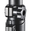 Laroal 10 PCS Star Knob M12 Black Plastic Through Hole