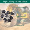 BEASAFY 8 pieces 14603 ignition key replacement key, construction machinery