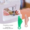 5 Pcs Fish Mouth Sewing Machine Needle Threader, Automatic Sewing