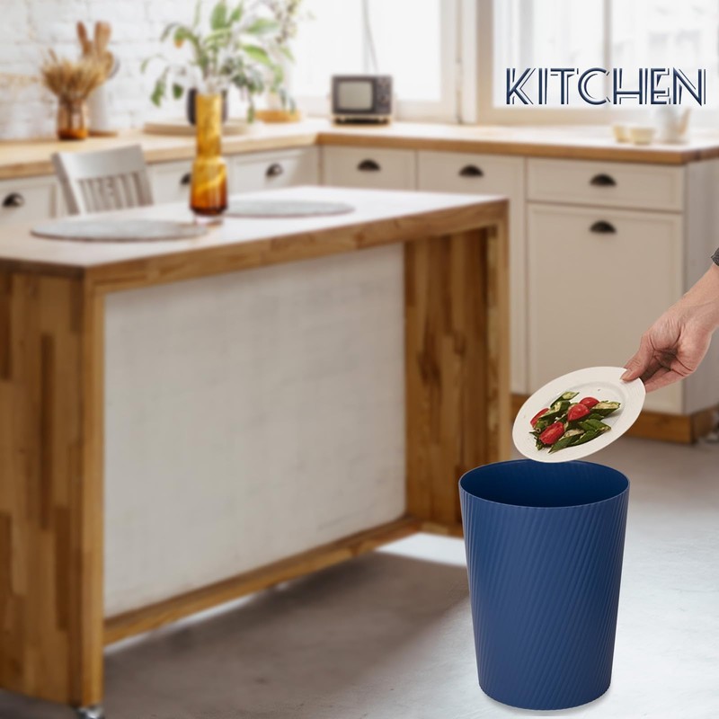 UUJOLY Small Trash Can Wastebasket Garbage Can Container Bins for