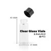 1st Choice Glass Vials, 1 Dram 4ml, Pack of 12