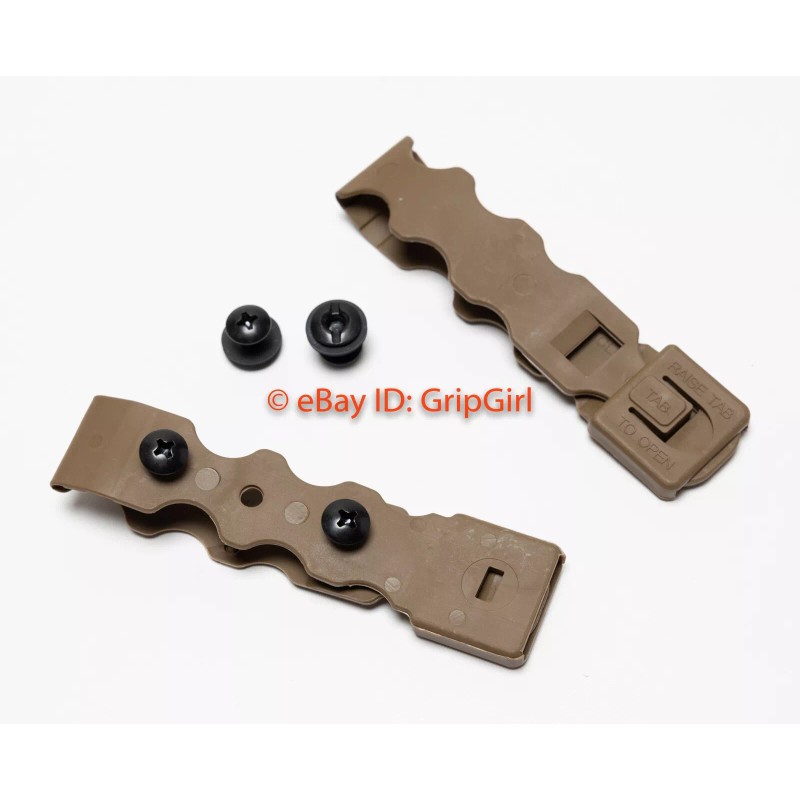 Coyote V2 Malice Clips & Mounting Hardware Kydex Holster Battle
