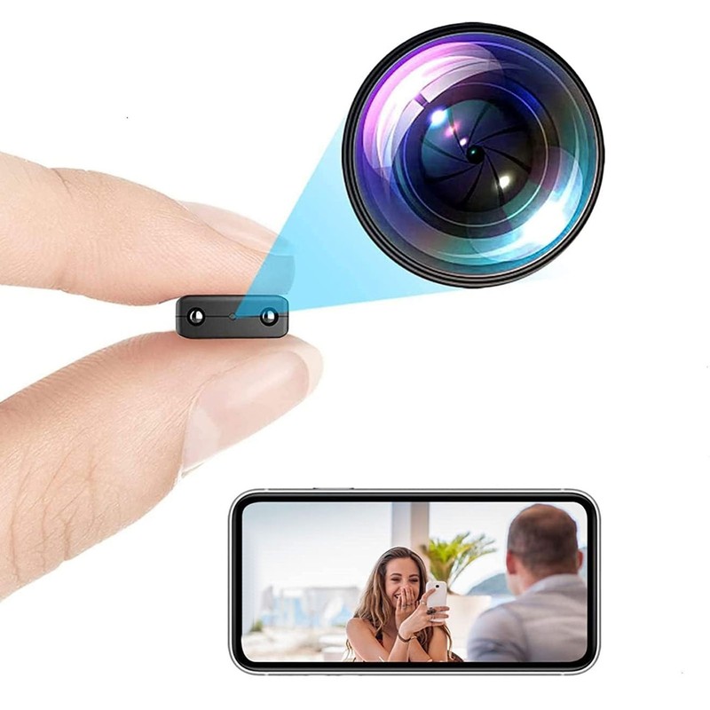 Small Wireless WiFi Camera Slim Low Power Consumption Wide Angle