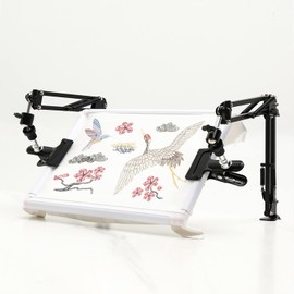 Embroidery Scroll Frame Stand (2P) Adjust Cross Stitch Frame Stand Rotated Embroidery Frame Stand ,Cross Stitch Scroll Frame Stand Suitable for Cross Stitch Frame Stand Needlework Frame Stand
