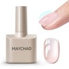 MAYCHAO 7-in-ONE Clear Pink Builder Nail Gel, 15ML Builder Base