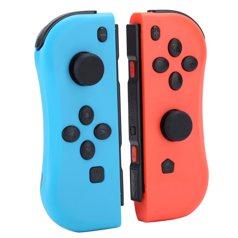 For Joycon Game Console Wireless Bluetooth Gamepad Right Left(rouge Bleu