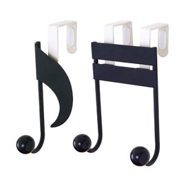 山崎実業 ペアドアハンガー 音符 マルチ 6158