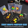 Pompano Rigs for Surf Fishing Rigs, 6/12pcs Pre-Rigged Pompano Rigs