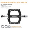 MZYRH Road/Mountain Bike Pedals MTB Pedals Bicycle Flat Pedals 3