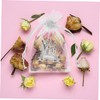 ABOOFAN 10PCS Light Drawstring Sachet Bags Empty Organza Bags for