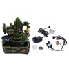 Rockery Fountain Indoor Tabletop Water Fountain Desktop Mountain Cascading Waterfalls