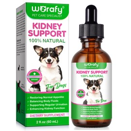 Kidney Support for Dogs,Kidney Function Support Drops for Balancing Body, Supporting Regular Urination, 2 fl.oz /60 ml