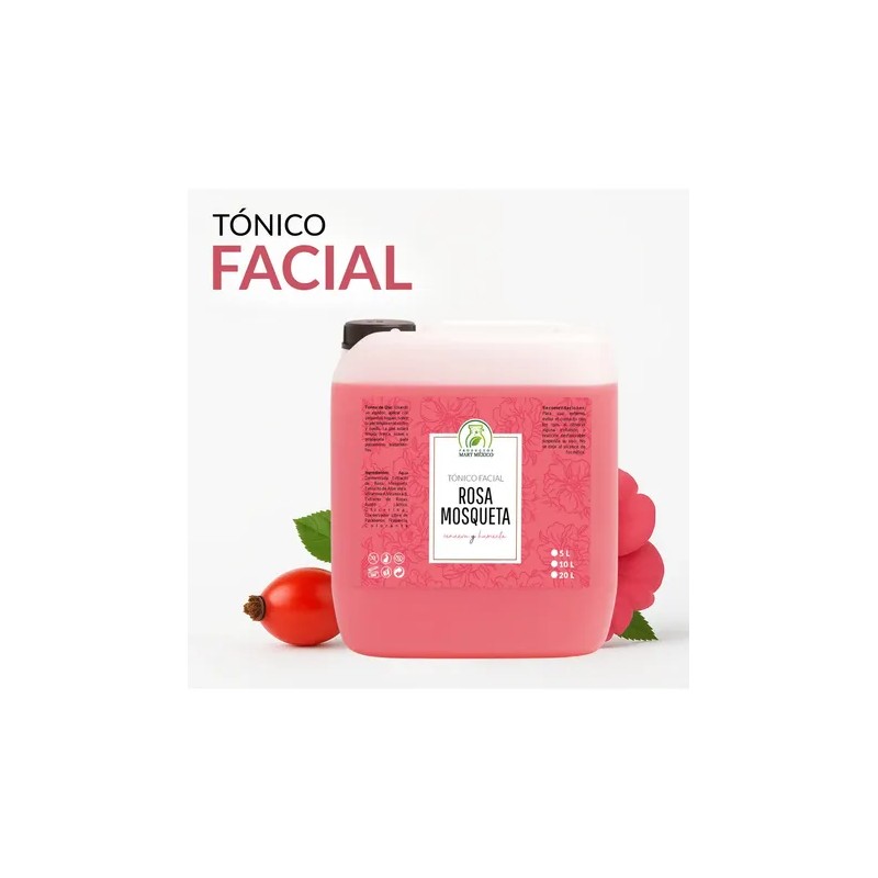 Tónico Facial De Rosa Mosqueta Calma 5 Litros