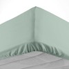 douceur d'intérieur, Fitted Sheet 180 x 200 cm Lina Sage
