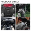 KEEPDSGN Motorcycle License Plate Bracket Fender Eliminator With LED Light