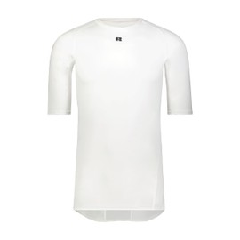Russell Athletic Men's Standard Half Sleeve Compression Tee, White, 3X-Large