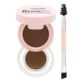 Brow Kit 2 En 1 Polvo Y Gel Para Cejas Amor Us Con Aplicador