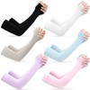 beister 6 Pairs of Sleeves Cooling Arm Warmers Cooling Arm