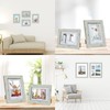 Hongkee 8x10 Picture Frame Set of 2, Made of Real