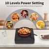 VBGK Single Burner Electric Cooktop,110V 1800W Electric Stove Top with
