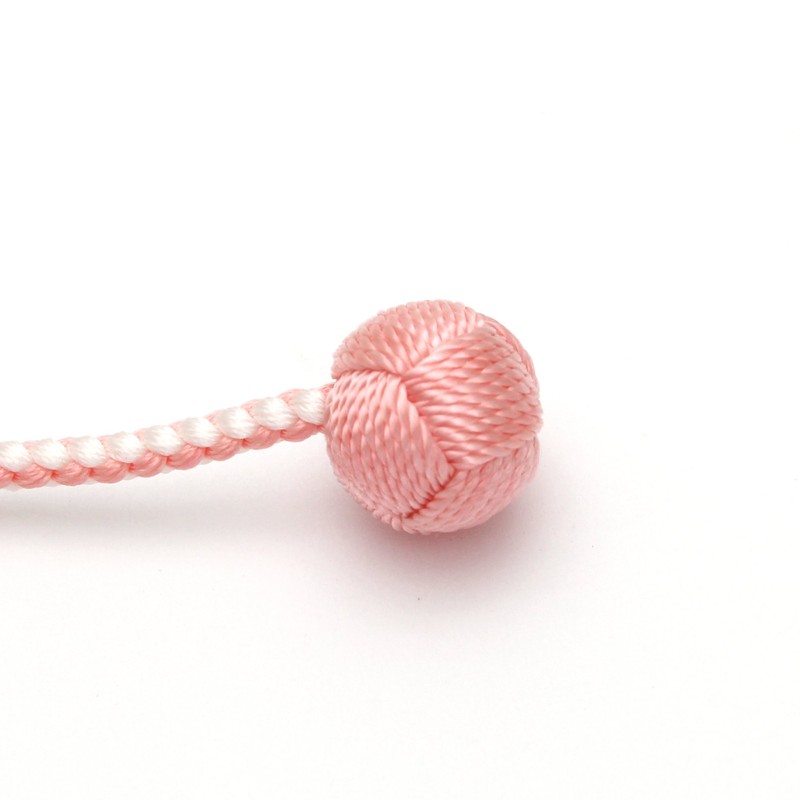 創価学会 PC Prayer Beads Clear Pink 小田巻 梵天 Women's