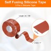 uxcell 3 Pcs Self Fusing Silicone Tape, 1" x 10ft